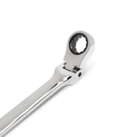 GearWrench 86830 4-degree swing arc enables fasteners in cramped areas.