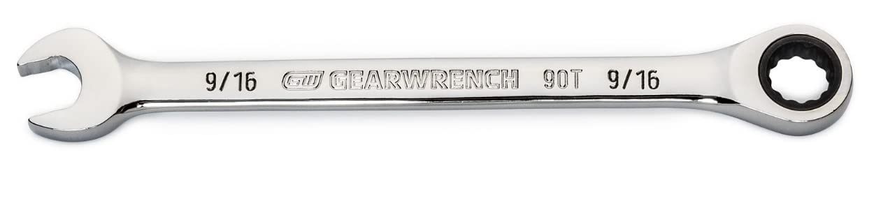 GEARWRENCH 86946 box-end 4-degree arc improves access in tight spaces.