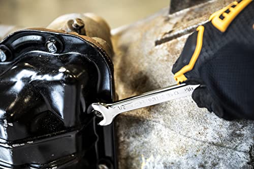 GEARWRENCH 86956 off-corner loading on box-end reduces rounding.