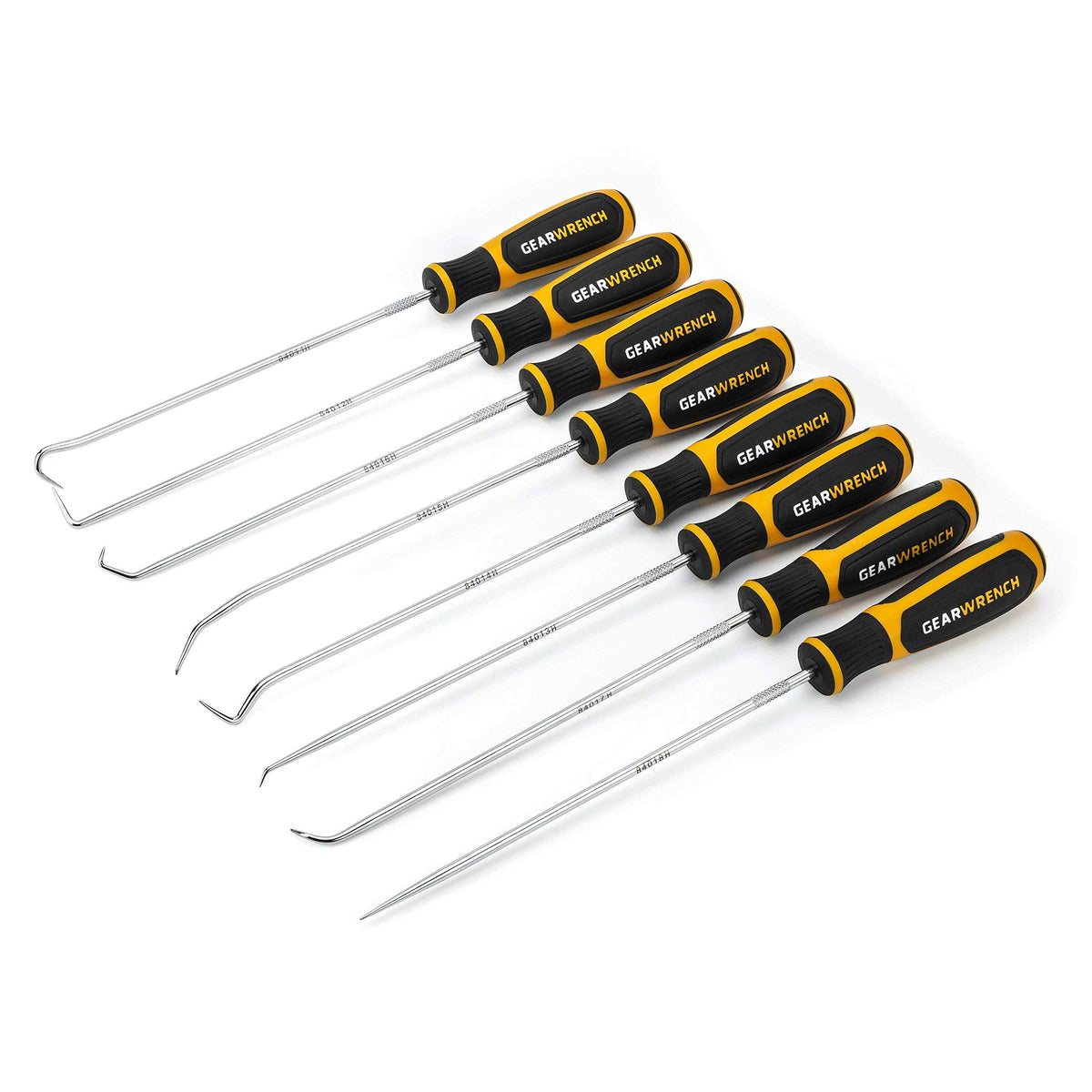 GEARWRENCH 8pc long hook and pick set 84010H collection for versatile, tight-space access.