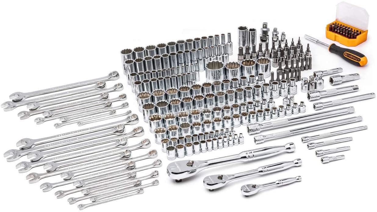 GearWrench 90-tooth ratchet with 3/8 inch drive for mid-range tasks.