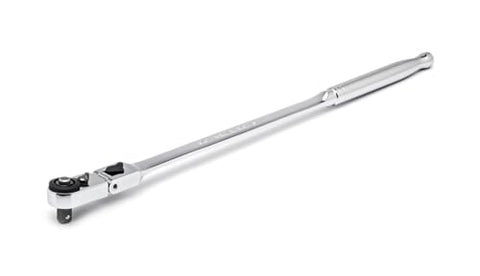 GEARWRENCH adaptor head toggles between bit driver and 1/4-drive tasks.