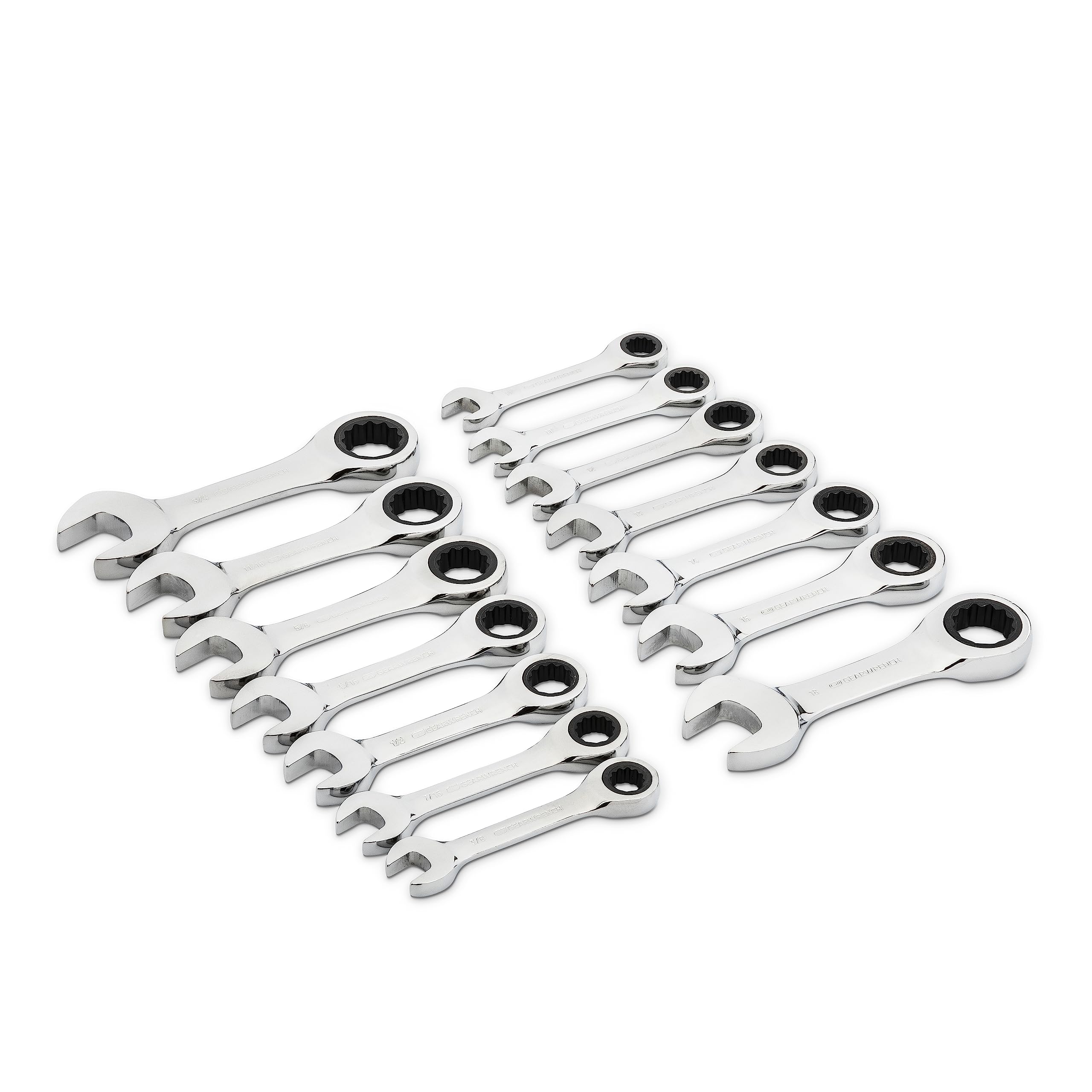 GearWrench angled-head design enables easy reach in cramped areas during repairs.