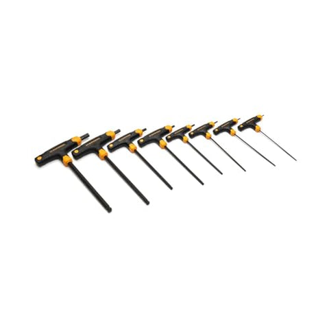 GearWrench ball-end hex keys illustrating 25-degree access to tight fasteners.
