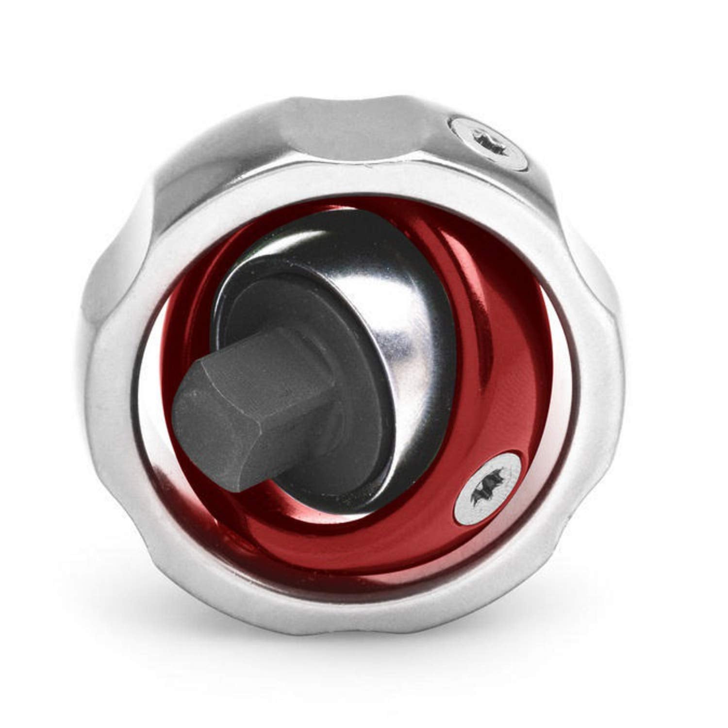 GearWrench Gimbal Ratchet swing arc five degrees for easier access.