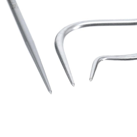 GEARWRENCH Hook and Pick Set demonstrates engine bay access around wiring and hoses