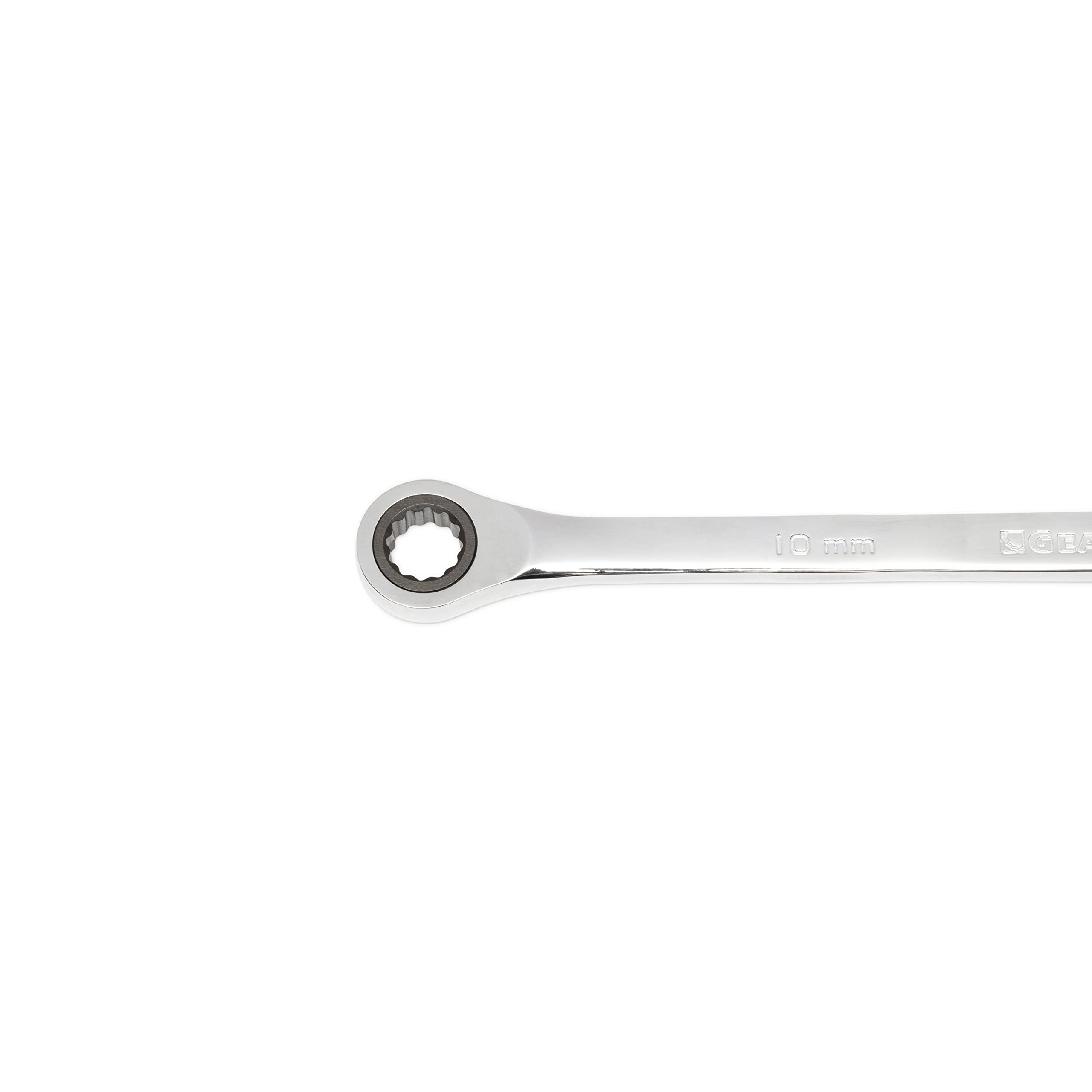 GearWrench XL GearBox long pattern length reaches hard-to-access bolts.