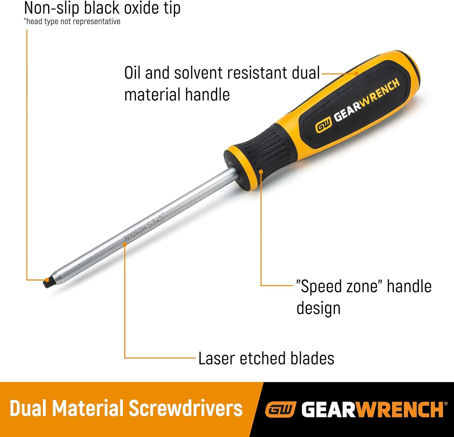 GEARWRENCH low-torque rotation demo emphasizing easy manual operation.