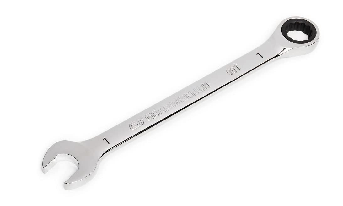 GearWrench box-end off-corner grip reduces fastener rounding.