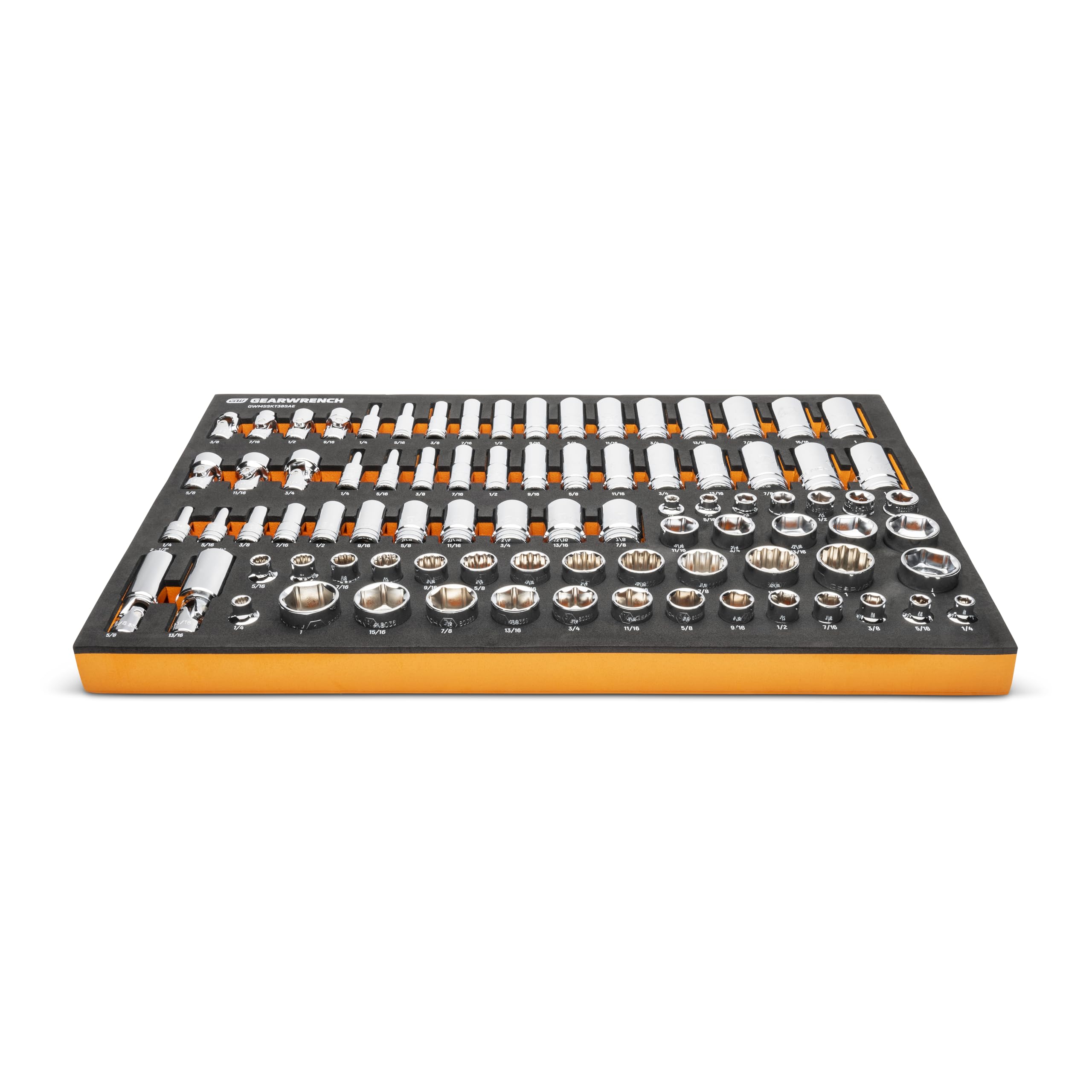 GEARWRENCH off-corner loading design reduces fastener rounding.