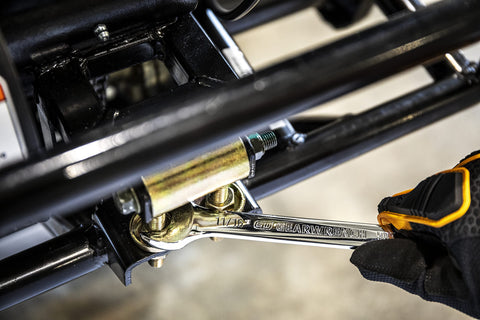 GearWrench open-end dual-direction off-corner design resists rounding.