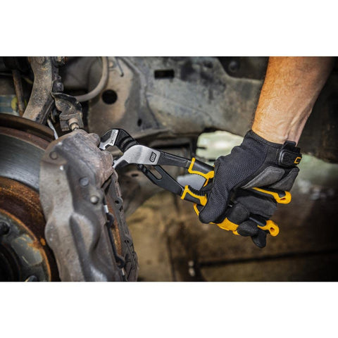 GearWrench Pitbull pliers in a professional workshop setting for automotive tasks.