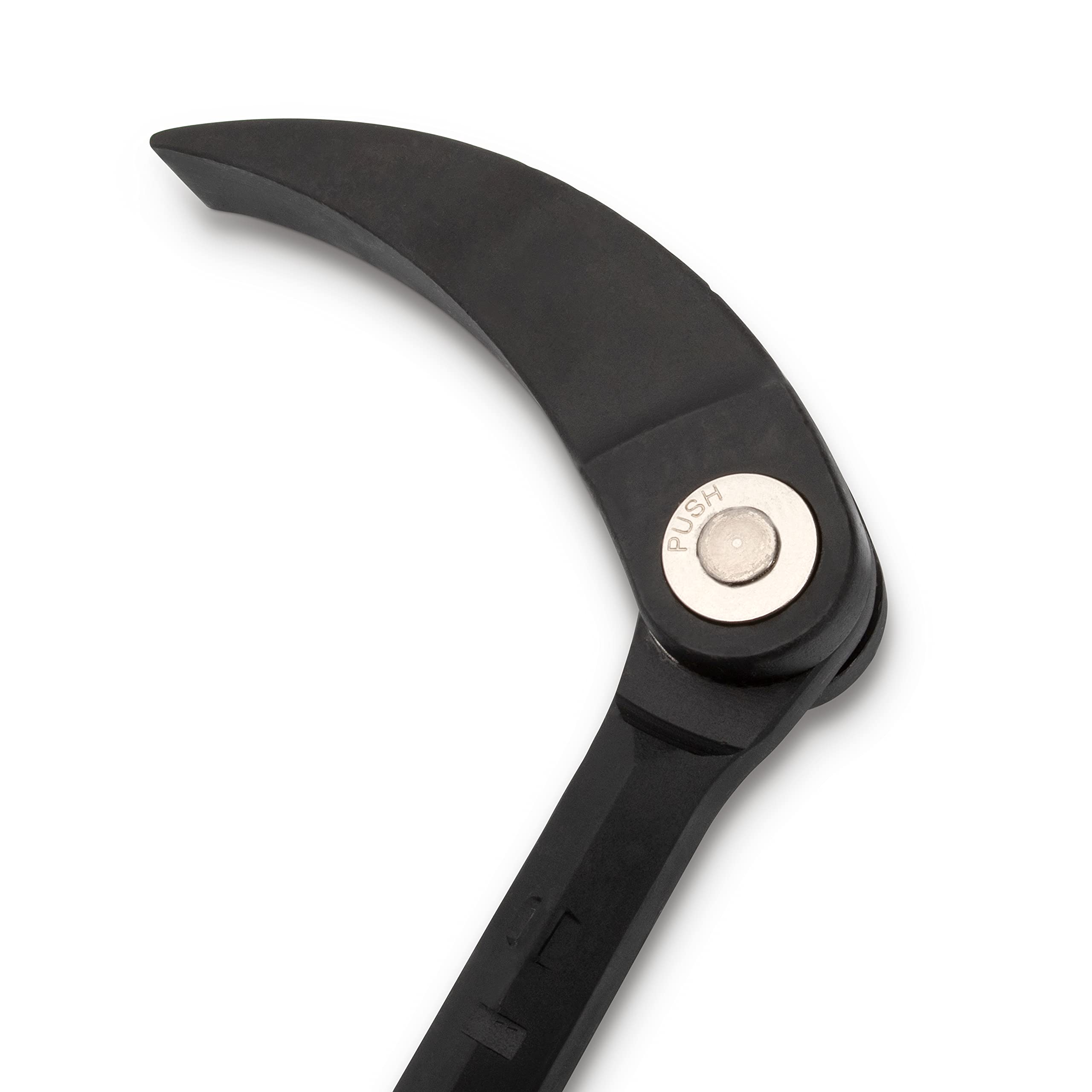 GEARWRENCH adjustable-length pry bar adapts to jobsite needs.