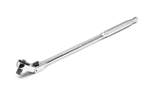 GEARWRENCH slim head design improves reach in tight spaces.