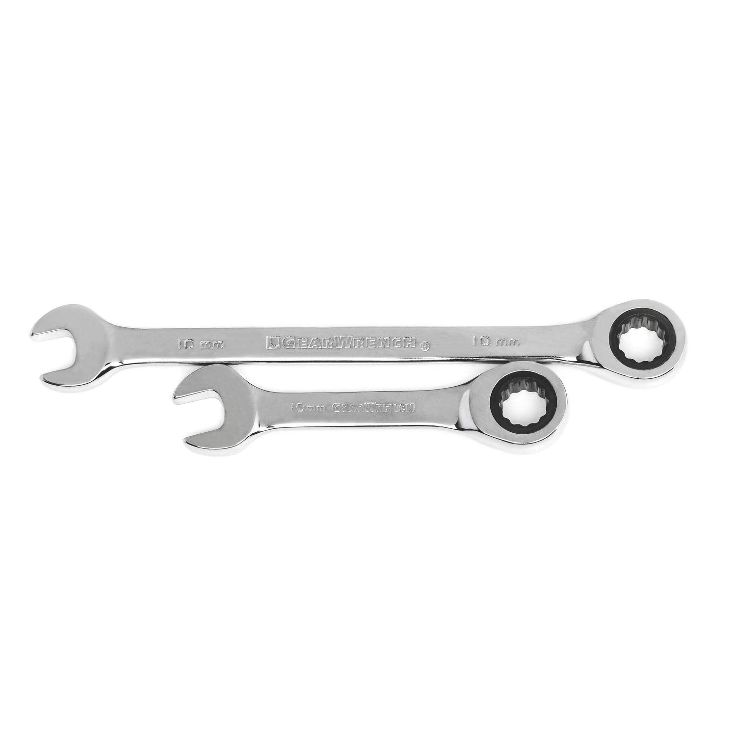 GearWrench thin head and beam reach confined work areas easily.
