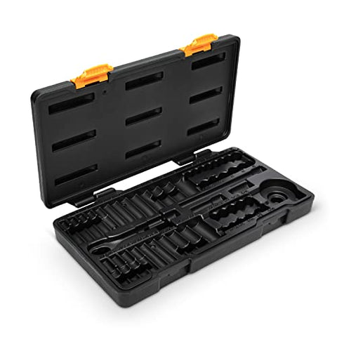 GEARWRENCH thumb wheel ratchet for comfortable control
