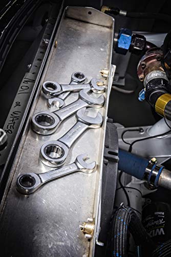GearWrench tight-spot access improves reach behind-engine components.