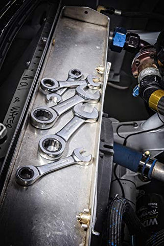 GearWrench tight-spot access improves reach behind-engine components.