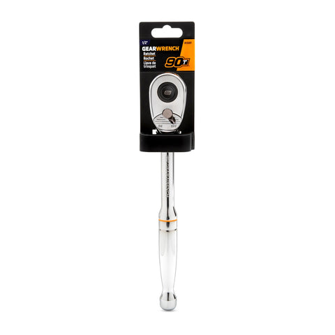 GearWrench head markings help fast size recognition at a glance.