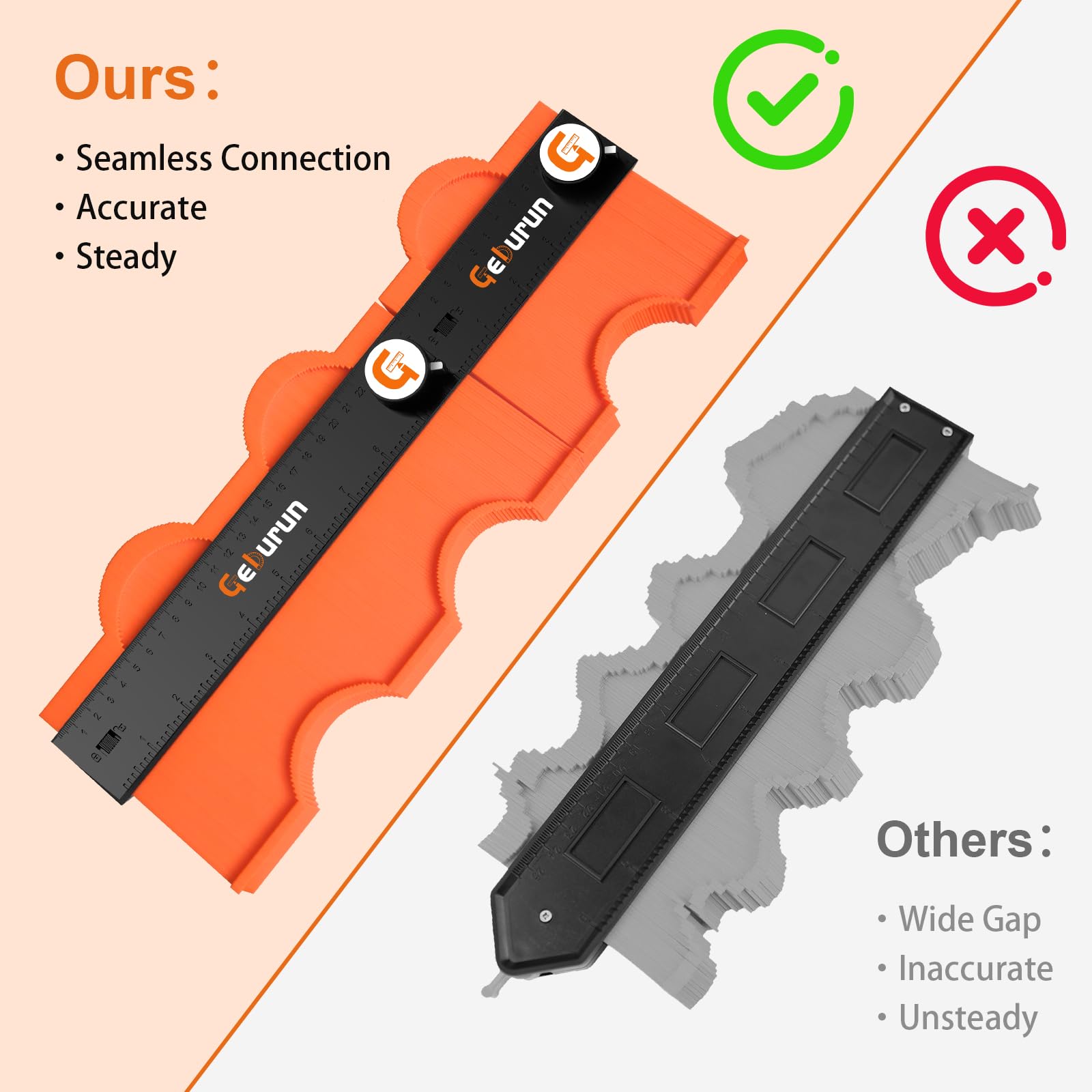 Geburun Contour Gauge makes a thoughtful gift for woodworking enthusiasts and handy builders.