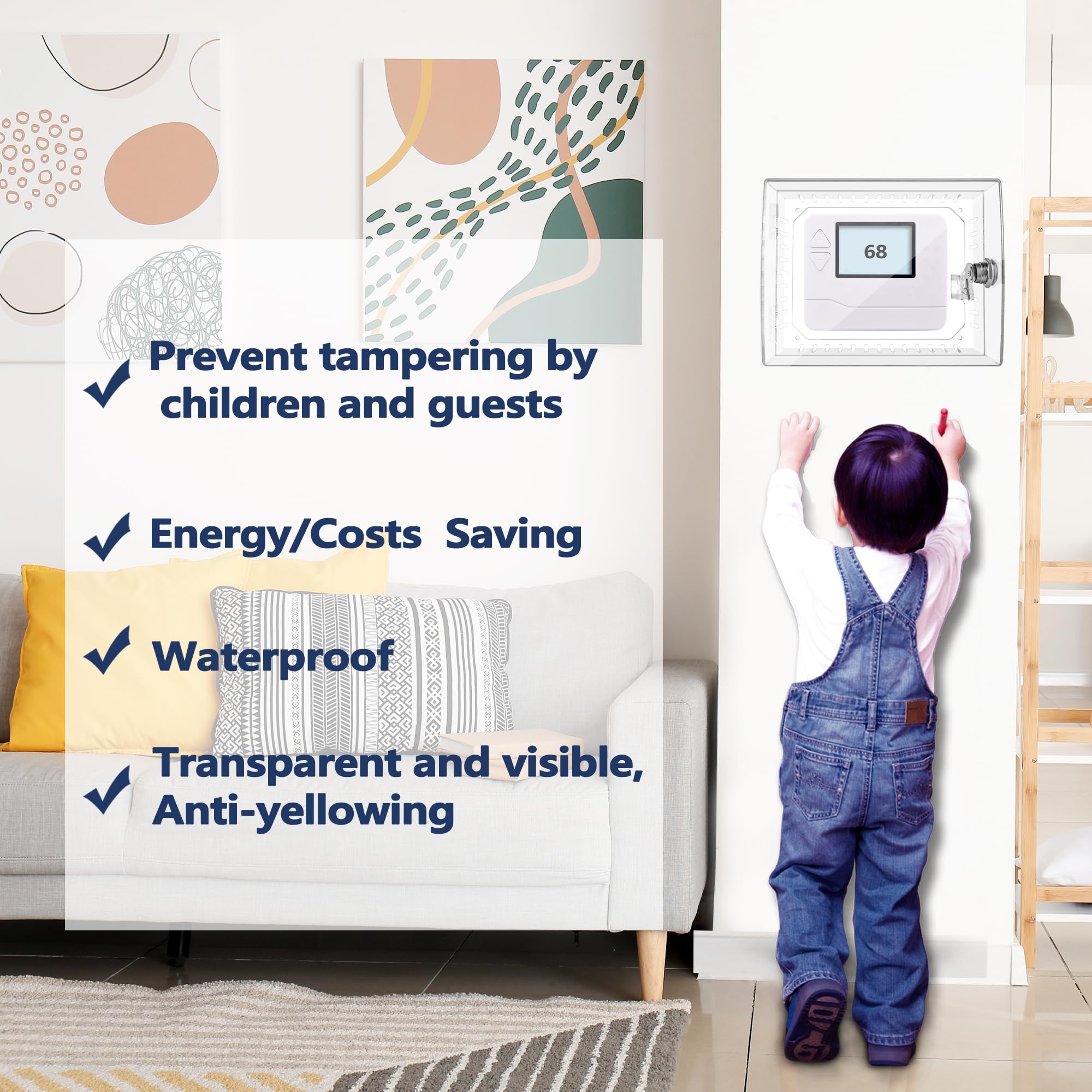 Gedreew lock box ventilation design maintains accurate temperature sensing
