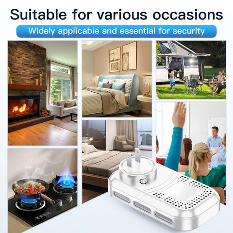 Gedsffati compact 5in1 detector ideal for home use and travel.