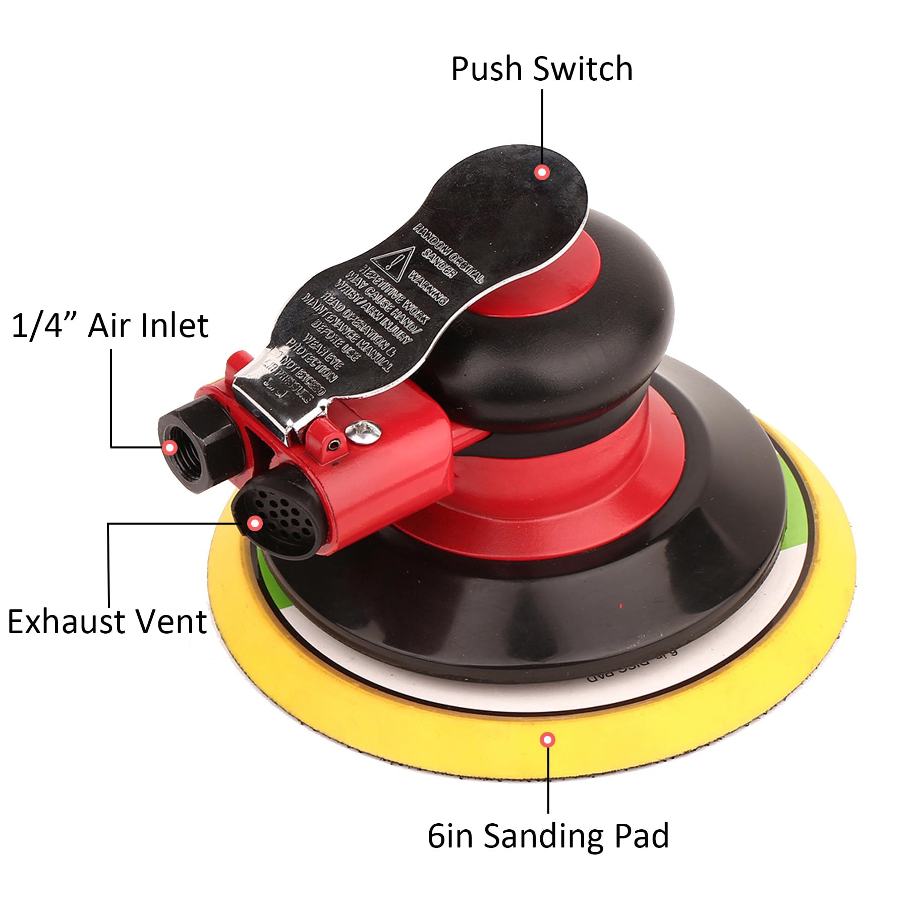 Gedu lightweight composite body supports easy handling and overhead use.