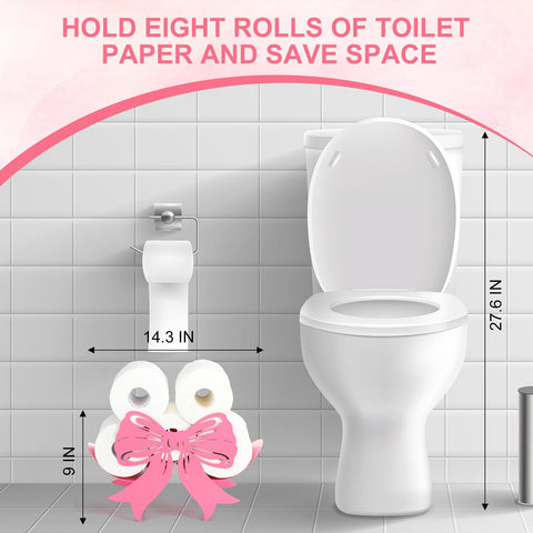 Geelin 8-roll capacity keeps bathroom essentials neatly organized and within reach.