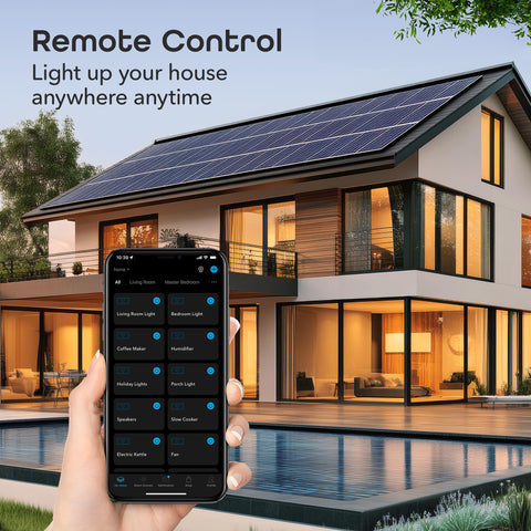Geeni Smart Plug Mini UL-certified badge and plug