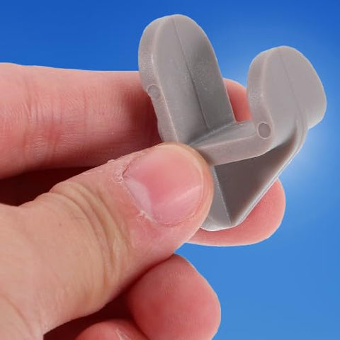 GEEX DEPOT shelf clip M3F24 keeps freezer shelves steady during heavy use