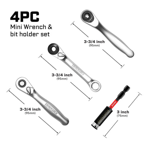 GEINXURN bit holder with case keeps bits organized for on-the-go projects