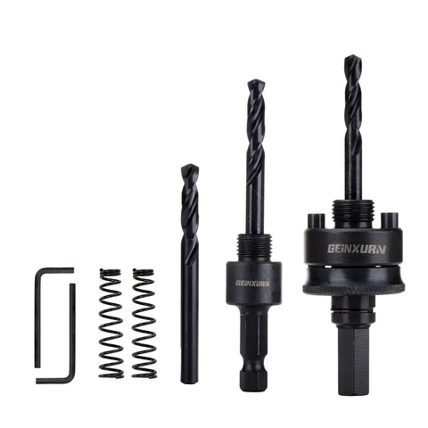 GEINXURN general quick-change hole saw arbor for fast, clean cuts.