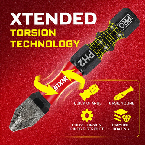 GEINXURN heat-resistant PH2 bit designed for hot environments.