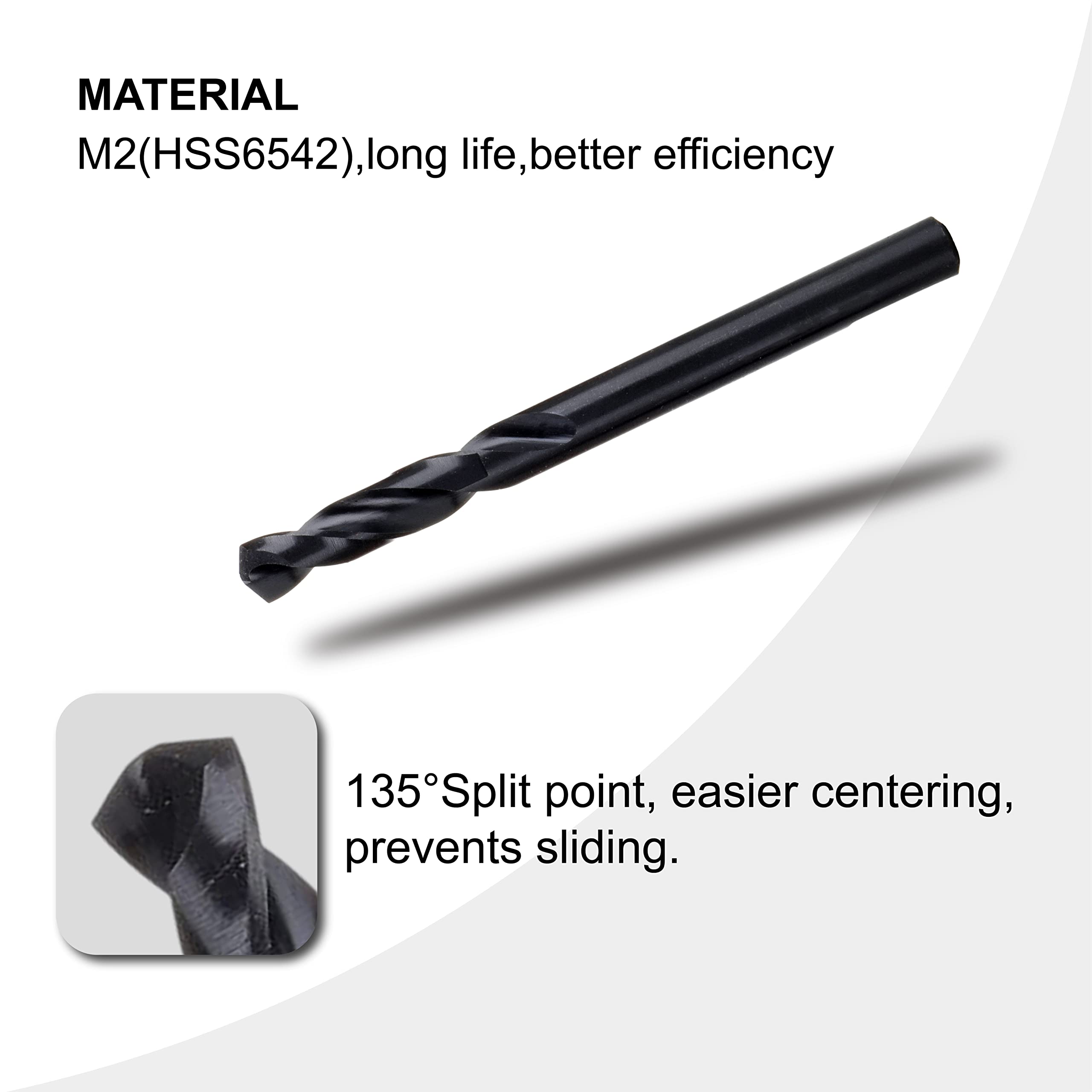 GEINXURN hex shank 7/16 inch arbor for larger hole tasks.