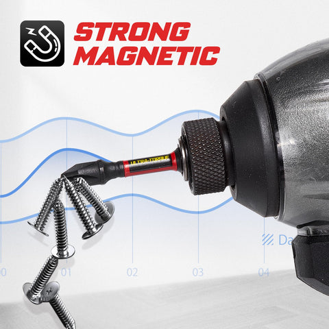 Geinxurn 3-inch PH2 bits designed for deep screw driving in tighter areas.