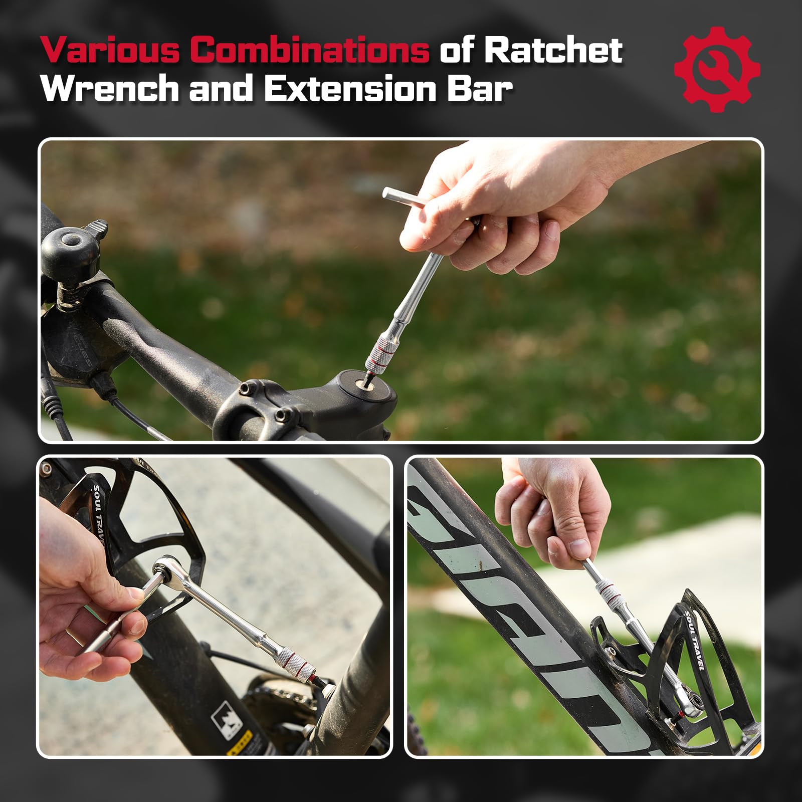 Geinxurn magnetic S2 steel bits pack ready for quick screwdriving