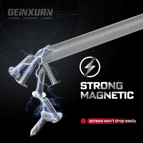 Geinxurn precision magnetic tips secure screws during use