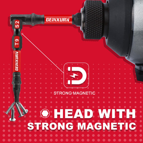 Geinxurn S2 alloy steel bits offer hardness and durability