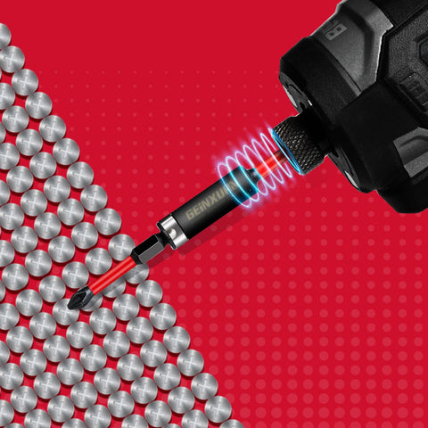 GEINXURN tight-spot-reach enables easier access to recessed screws.