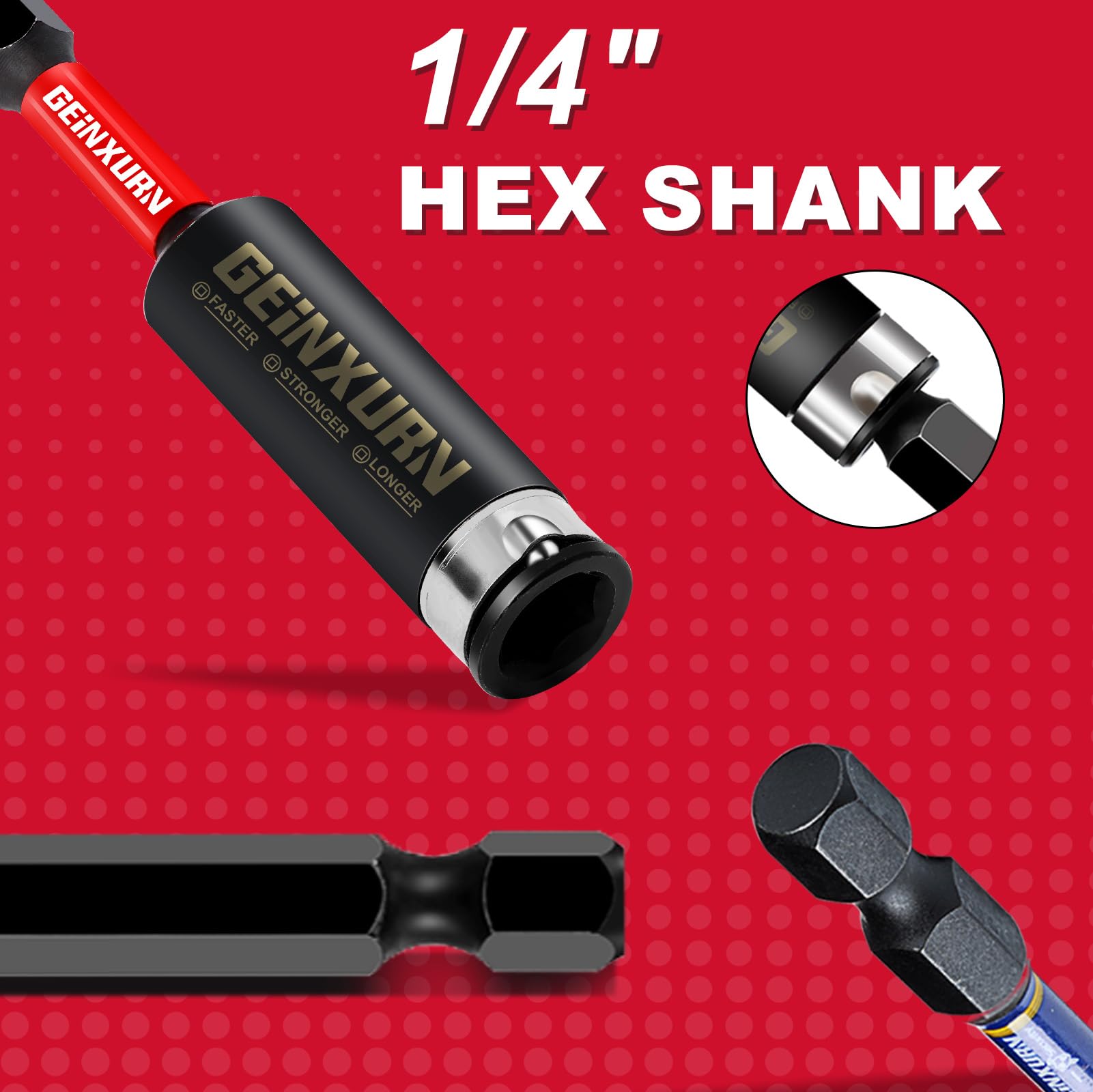 GEINXURN universal-tool-compatibility supports many drill types.