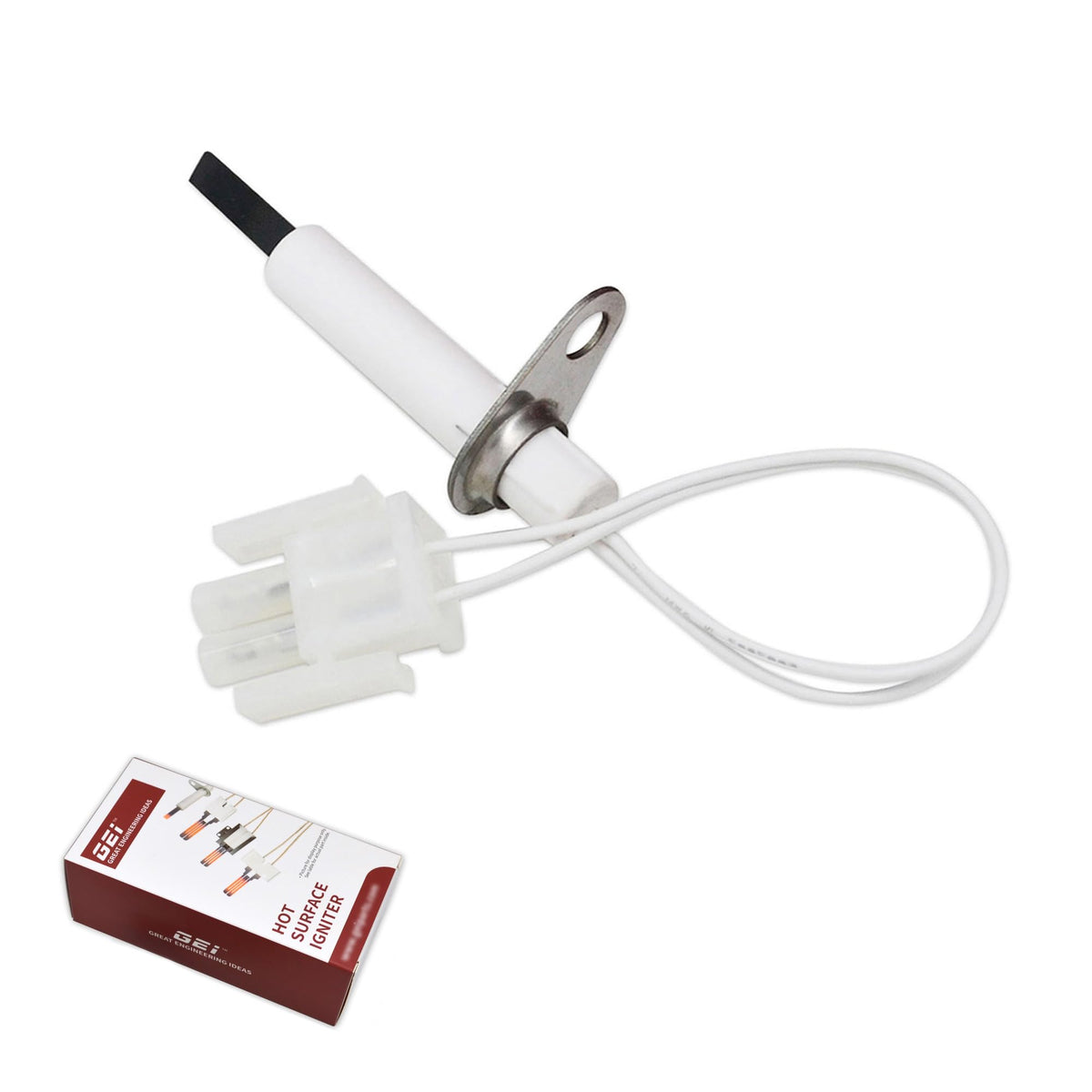 GEIparts 0130F00008S furnace igniter replacement front view for reliable ignition