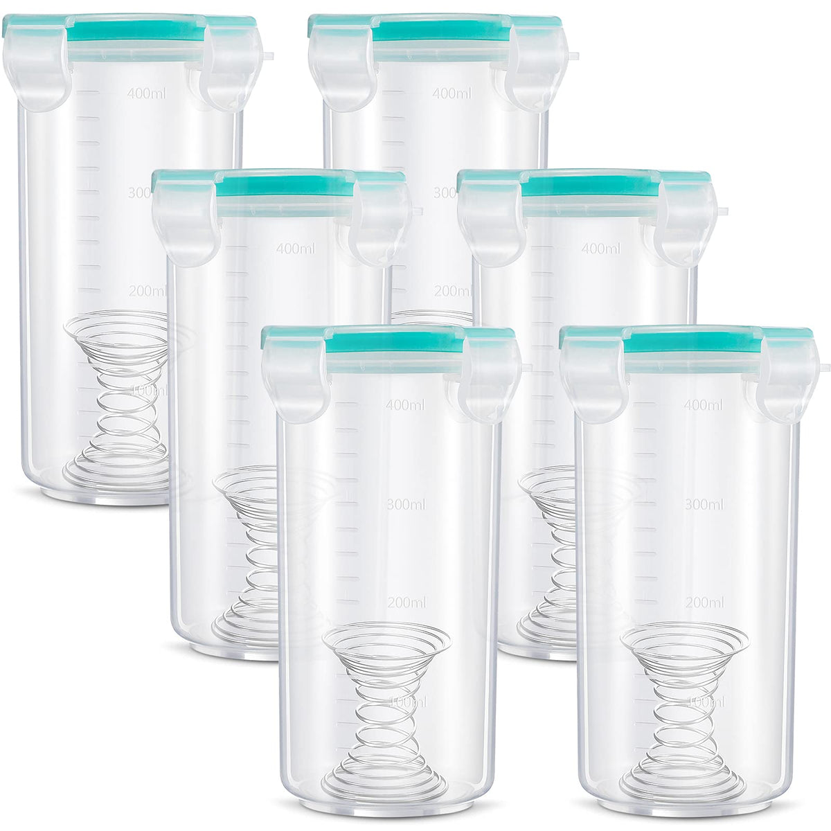 Geiserailie touch up cups 6-pack for easy on-wall touch-ups with minimal spills