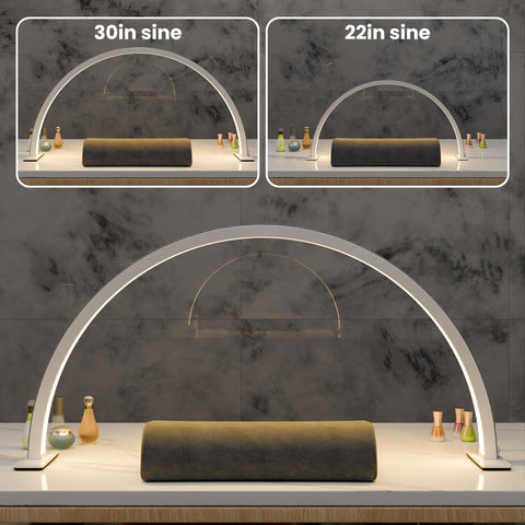 Bright 4000 lumens from Gelpal nail desk light for precise detailing