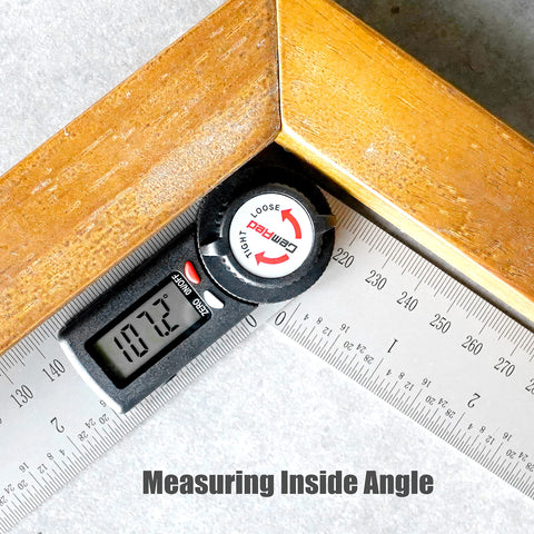 GemRed 82305 stainless steel rulers with laser-etched scale for clear readings