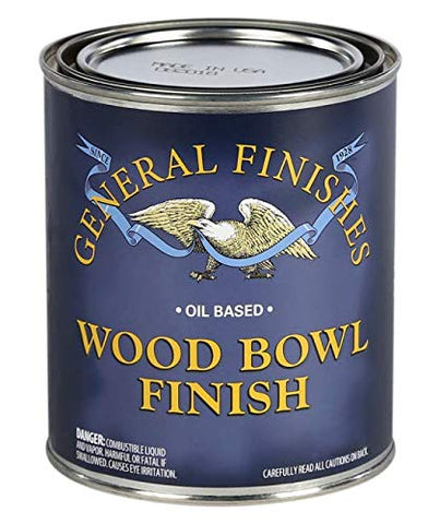 General Finishes Wood Bowl Finish bottle for food-safe coating on bowls.
