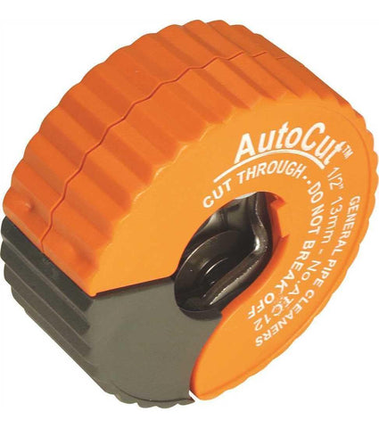 General Pipe Cleaners ATC12 used for stub-out work enabling quick copper cuts.