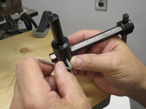 General Tools 55 Circle Cutter with 1/2 inch shank designed for drill press stability.