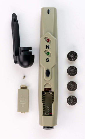 General Tools AMY6 magnetic tester in hand highlighting portability