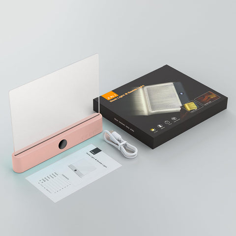 Generic Book Light doubles as bookmark and night light