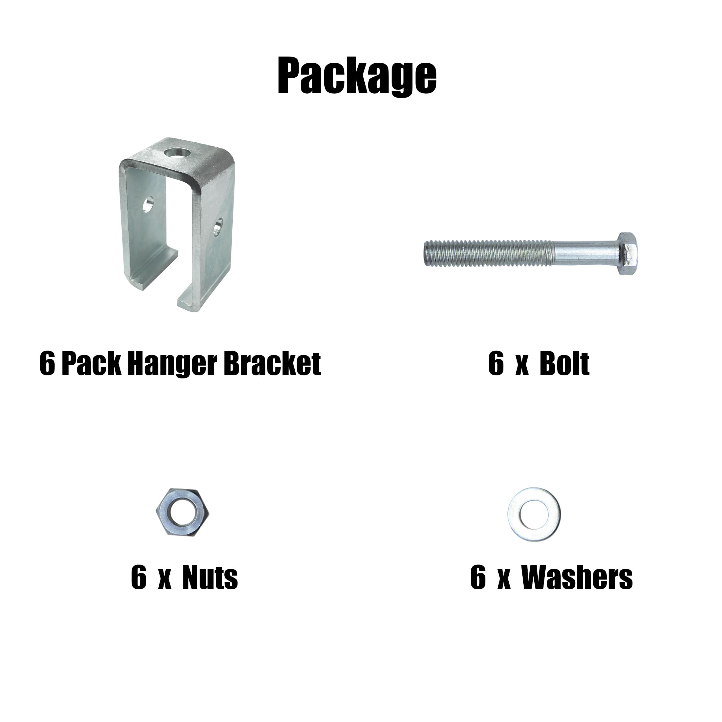 Generic Channel Trolley Bracket 1-5/8 assembly demonstrates easy integration with Unistrut channel